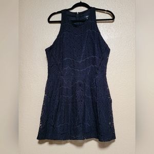 Black lace mini dress XXL.